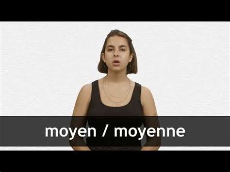 moyenne in english.